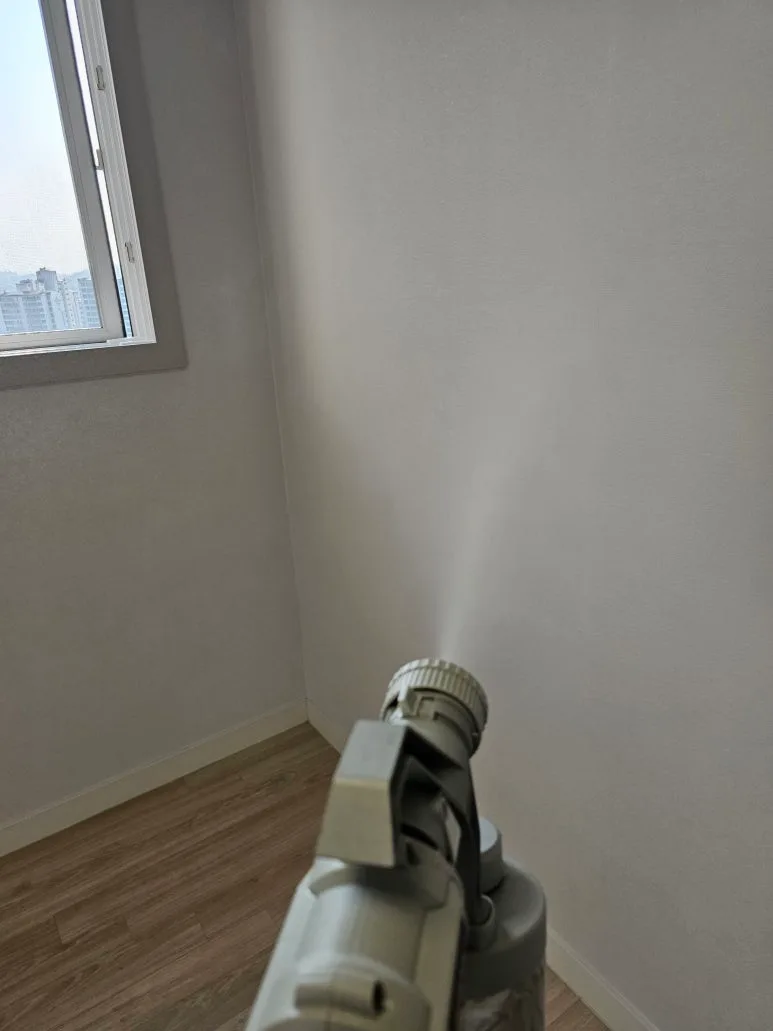 천안 베란다 입주청소 완료 상태